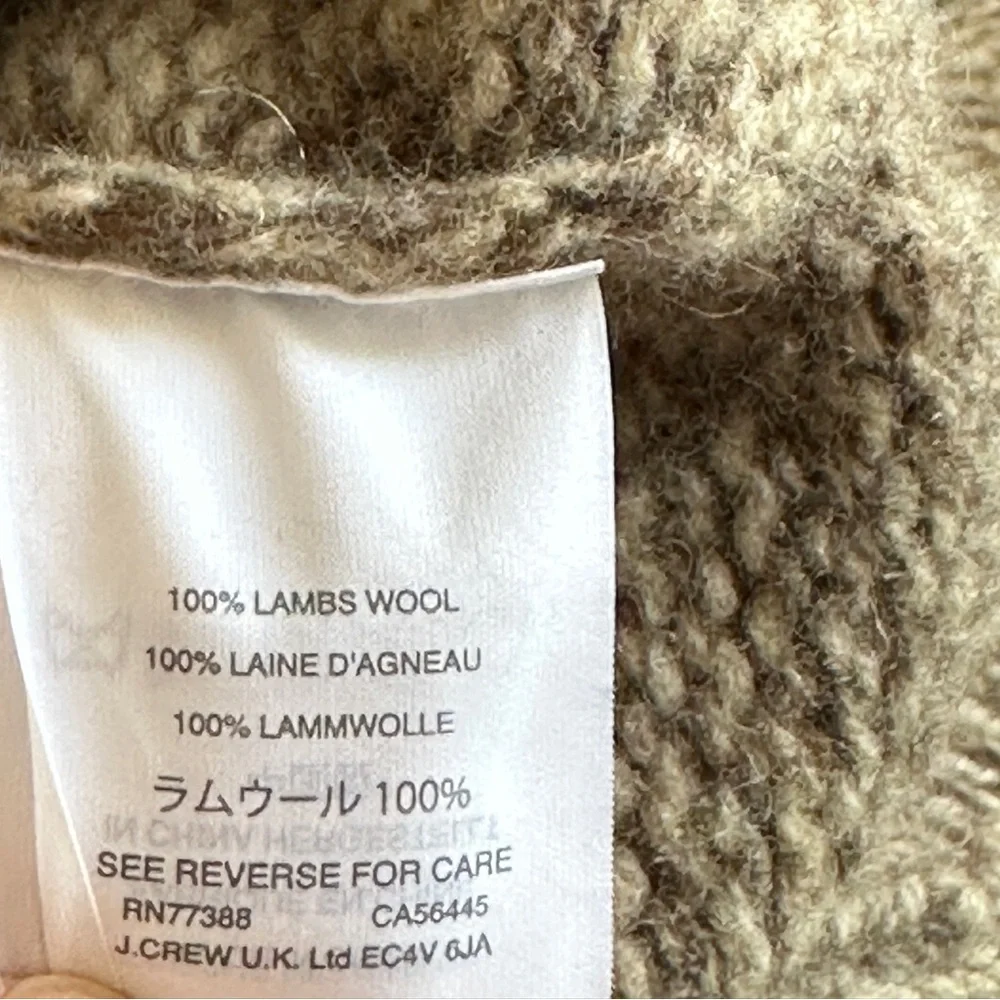J.Crew Heathers Crewneck Lambs Wool Sweater